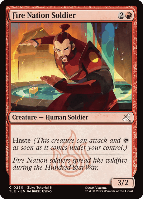 Fire Nation Soldier (280) — Avatar: The Last Airbender Eternal