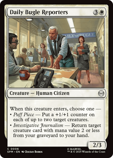 Daily Bugle Reporters (6) — Marvel's Spider-Man