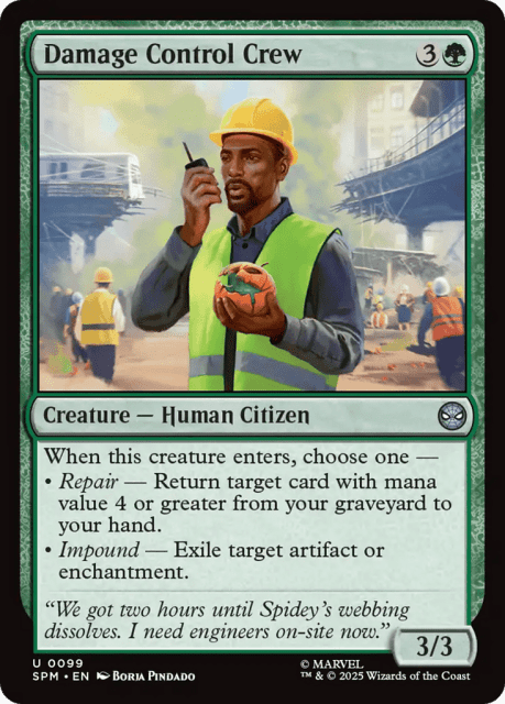 Damage Control Crew (99) — Marvel's Spider-Man