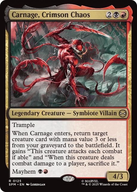 Carnage, Crimson Chaos (125) — Marvel's Spider-Man
