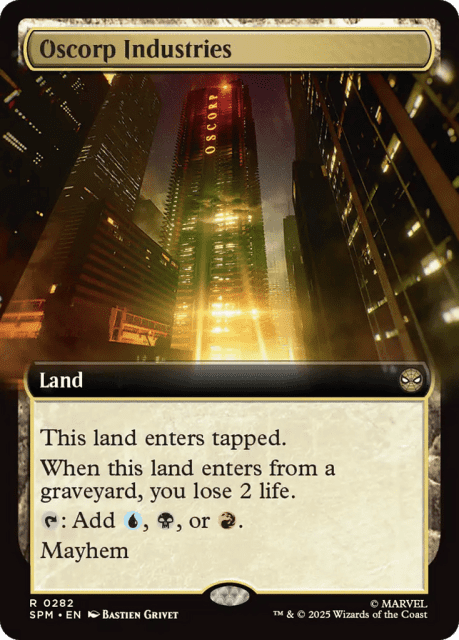 Oscorp Industries (282) — Marvel's Spider-Man
