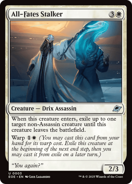All-Fates Stalker (3) — Edge of Eternities
