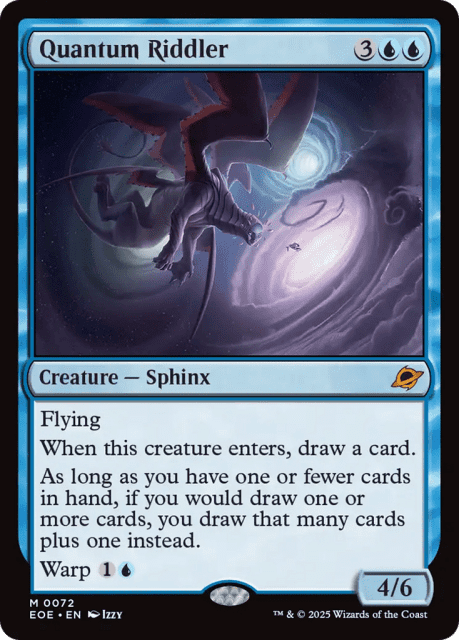 Quantum Riddler (72) — Edge of Eternities