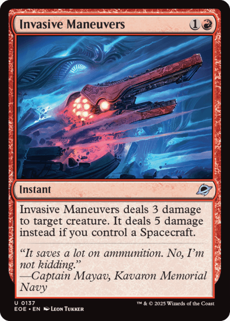 Invasive Maneuvers (137) — Edge of Eternities