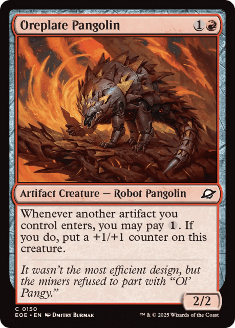 Oreplate Pangolin (150) — Edge of Eternities