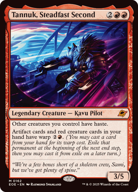 Tannuk, Steadfast Second (162) — Edge of Eternities