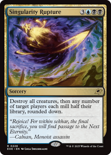 Singularity Rupture (228) — Edge of Eternities