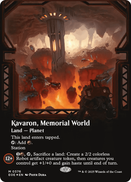 Kavaron, Memorial World (376) — Edge of Eternities