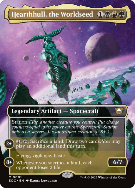 Hearthhull, the Worldseed (1) — Edge of Eternities Commander