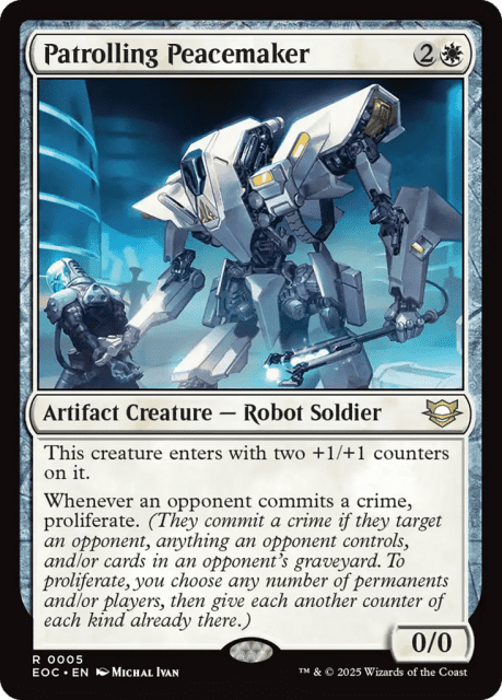 Patrolling Peacemaker (5) — Edge of Eternities Commander