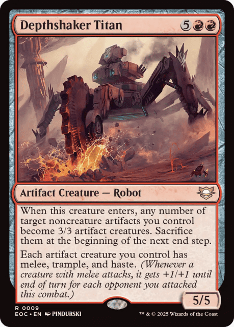 Depthshaker Titan (9) — Edge of Eternities Commander