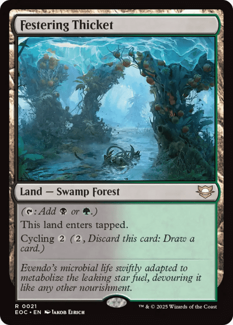 Festering Thicket (21) — Edge of Eternities Commander