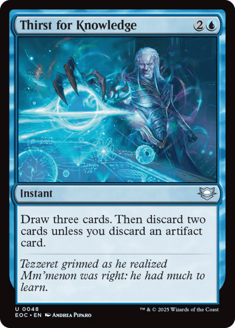 Thirst for Knowledge (48) — Edge of Eternities Commander
