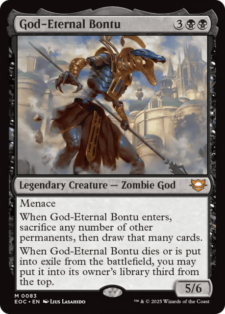 God-Eternal Bontu (83) — Edge of Eternities Commander