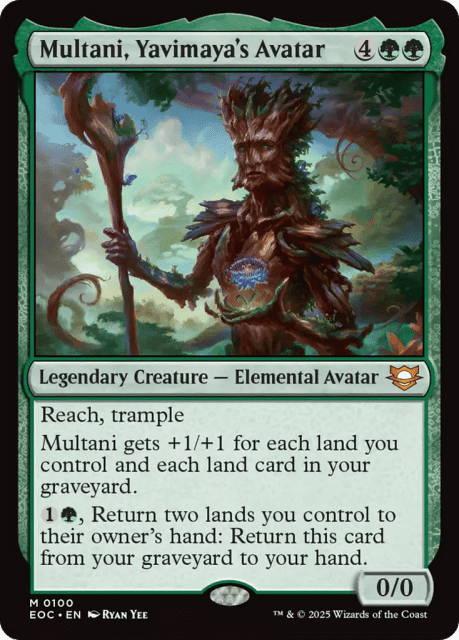 Multani, Yavimaya's Avatar (100) — Edge of Eternities Commander