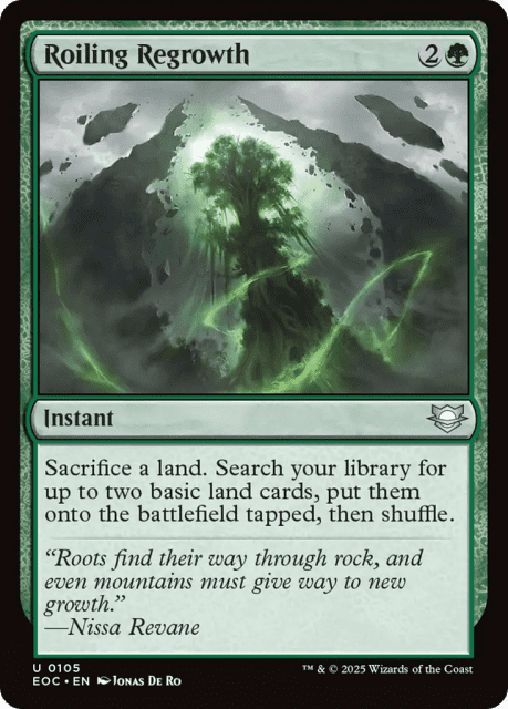 Roiling Regrowth (105) — Edge of Eternities Commander