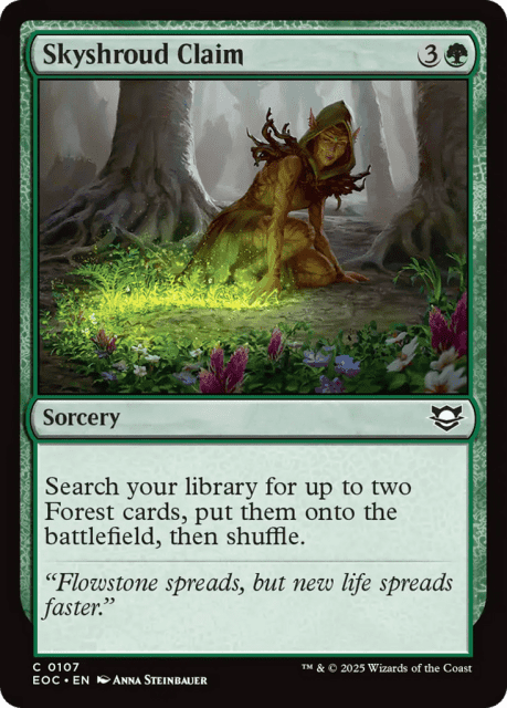 Skyshroud Claim (107) — Edge of Eternities Commander