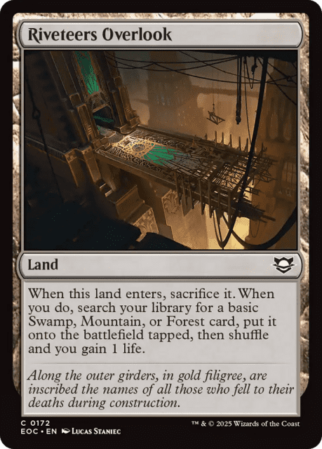 Riveteers Overlook (172) — Edge of Eternities Commander