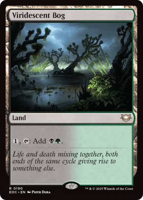 Viridescent Bog (190) — Edge of Eternities Commander