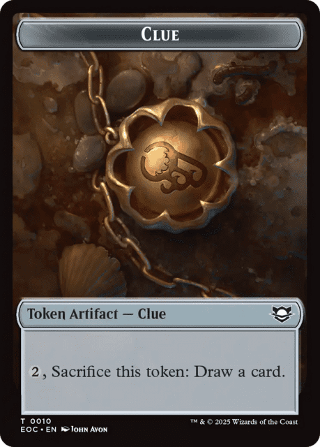 Clue (10) — Edge of Eternities Commander