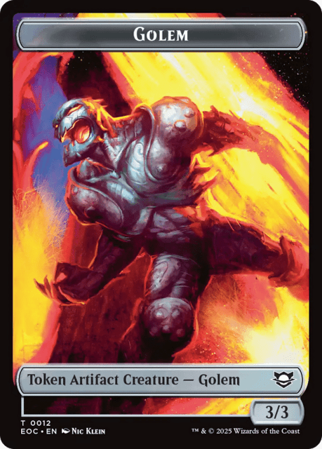 Golem (12) — Edge of Eternities Commander