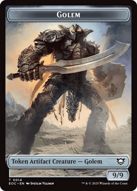 Golem (14) — Edge of Eternities Commander