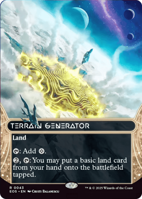 Terrain Generator (43) — Edge of Eternities: Stellar Sights