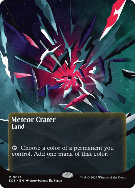 Meteor Crater (71) — Edge of Eternities: Stellar Sights