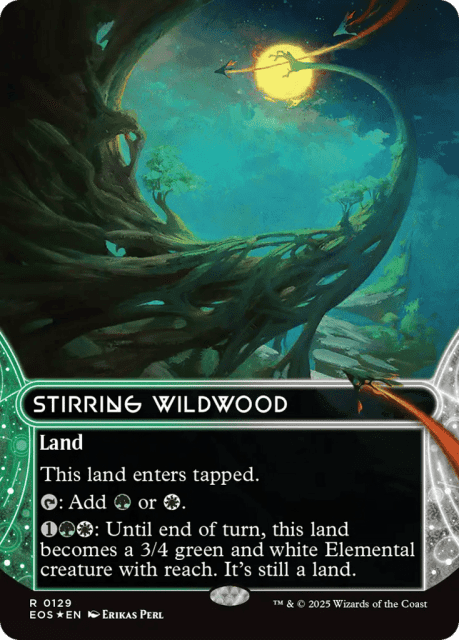 Stirring Wildwood (129) — Edge of Eternities: Stellar Sights