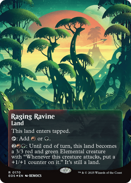 Raging Ravine (170) — Edge of Eternities: Stellar Sights