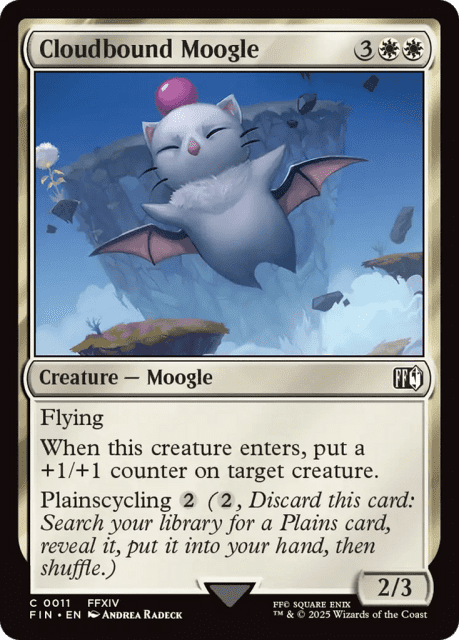 Cloudbound Moogle (11) — Final Fantasy