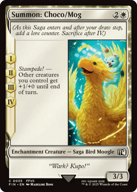 Summon: Choco/Mog (35) — Final Fantasy