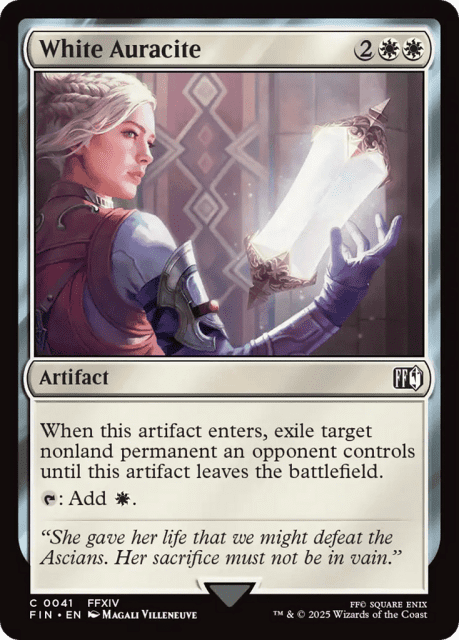 White Auracite (41) — Final Fantasy