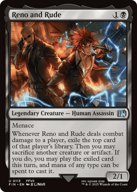 Reno and Rude (113) — Final Fantasy