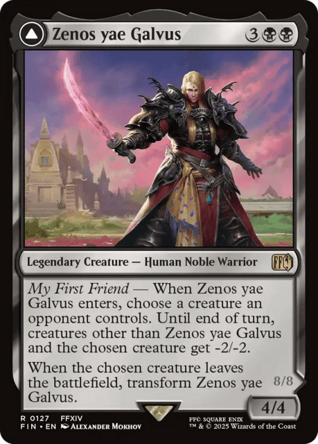 Zenos yae Galvus // Shinryu, Transcendent Rival (127) — Final Fantasy