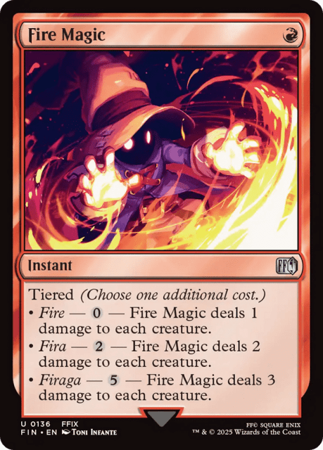 Fire Magic (136) — Final Fantasy
