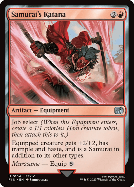 Samurai's Katana (154) — Final Fantasy