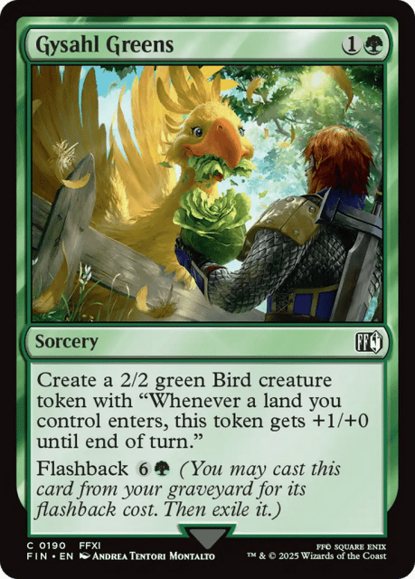 Gysahl Greens (190) — Final Fantasy