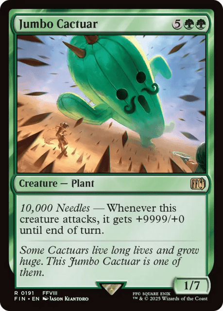 Jumbo Cactuar (191) — Final Fantasy