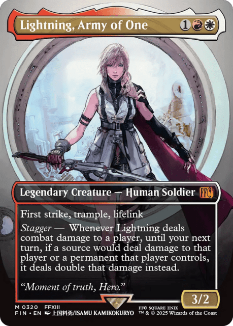 Lightning, Army of One (320) — Final Fantasy