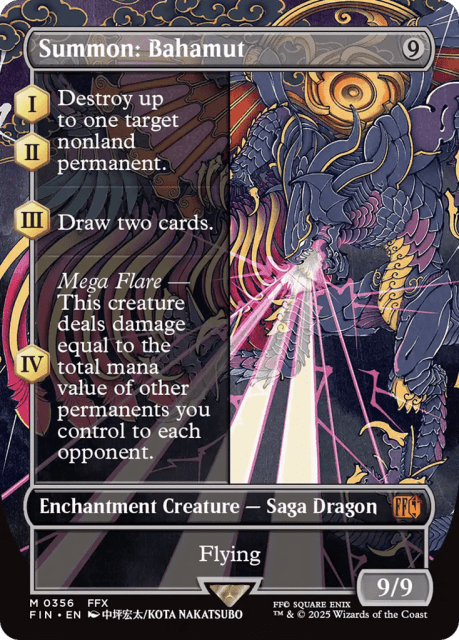 Summon: Bahamut (356) — Final Fantasy