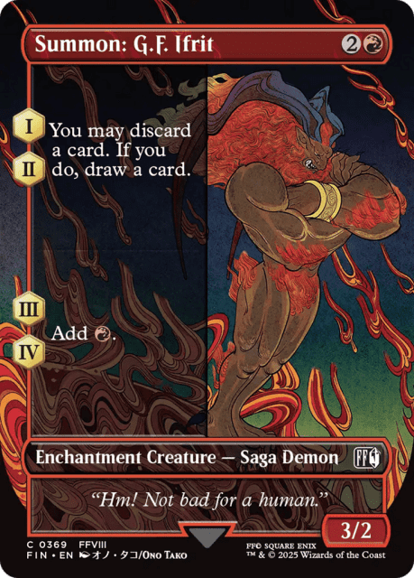 Summon: G.F. Ifrit (369) — Final Fantasy