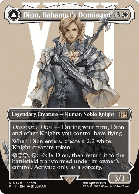 Dion, Bahamut's Dominant // Bahamut, Warden of Light (376) — Final Fantasy