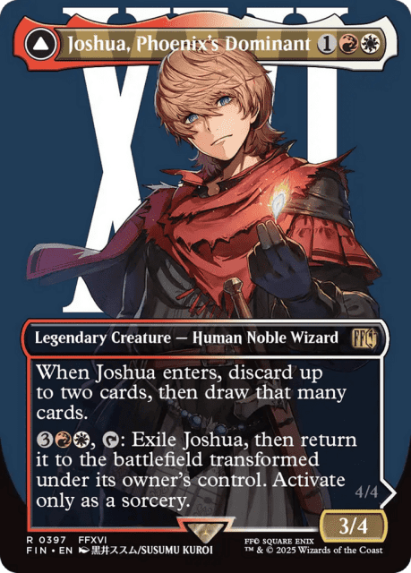 Joshua, Phoenix's Dominant // Phoenix, Warden of Fire (397) — Final Fantasy