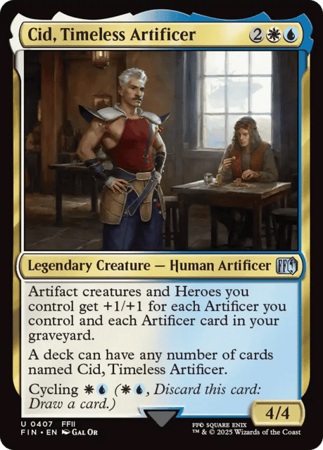 Cid, Timeless Artificer (407) — Final Fantasy