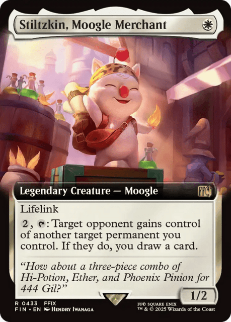 Stiltzkin, Moogle Merchant (433) — Final Fantasy