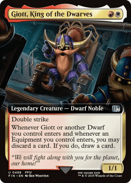 Giott, King of the Dwarves (488) — Final Fantasy