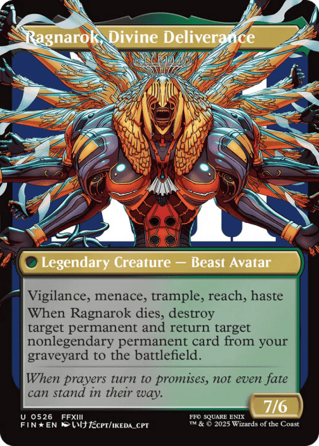 Ragnarok, Divine Deliverance // Vanille, Cheerful l'Cie (526b) — Final Fantasy