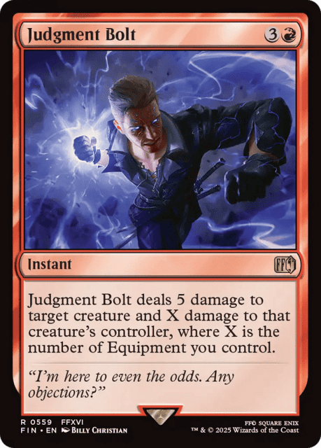 Judgment Bolt (559) — Final Fantasy