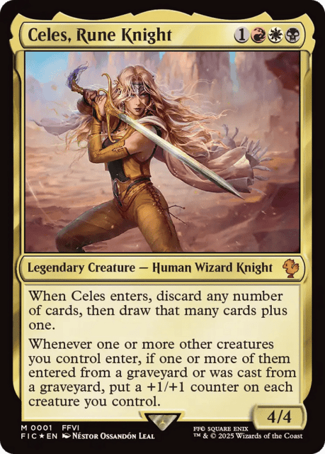 Celes, Rune Knight (1) — Final Fantasy Commander